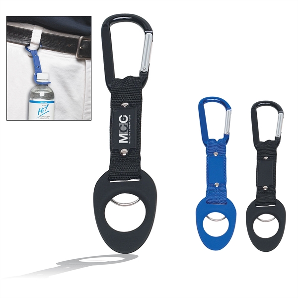 Classic Carabiner with Bottle Holder - Classic Carabiner with Bottle Holder - Image 0 of 2