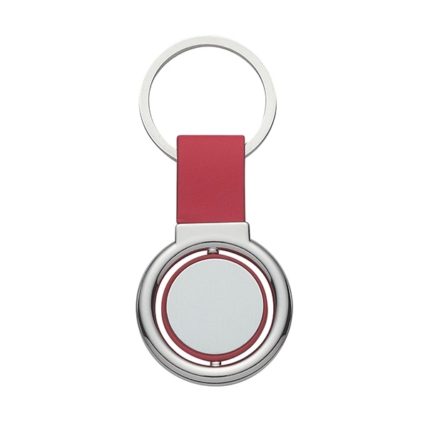 Round Spinning Key Chain - Round Spinning Key Chain - Image 1 of 6
