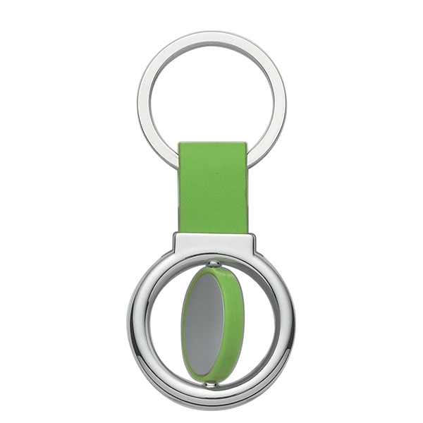 Round Spinning Key Chain - Round Spinning Key Chain - Image 2 of 6