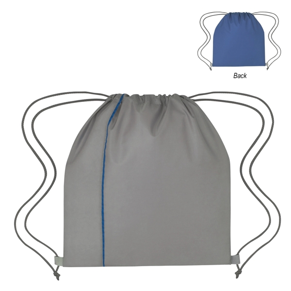 Reversible Drawstring Bag - Reversible Drawstring Bag - Image 1 of 3