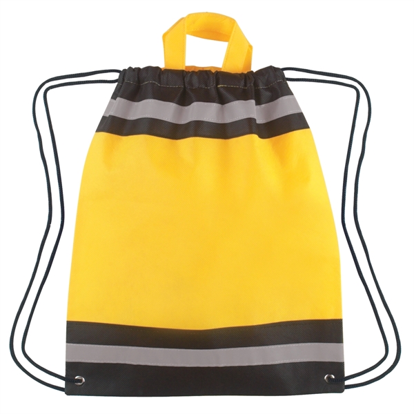 Small Sleek Sports Bag with Reflective Strip - Small Sleek Sports Bag with Reflective Strip - Image 1 of 4