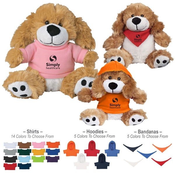 6" Cuddly Dog - 6" Cuddly Dog - Image 1 of 23
