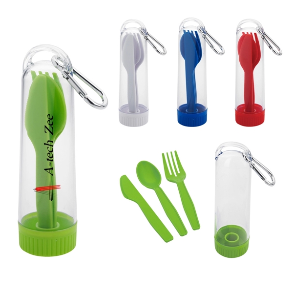 Carabined Cutlery Set - Carabined Cutlery Set - Image 0 of 4