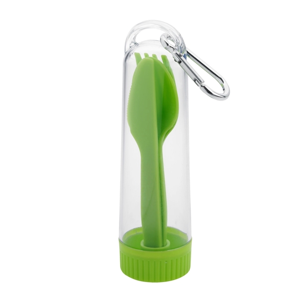 Carabined Cutlery Set - Carabined Cutlery Set - Image 3 of 4