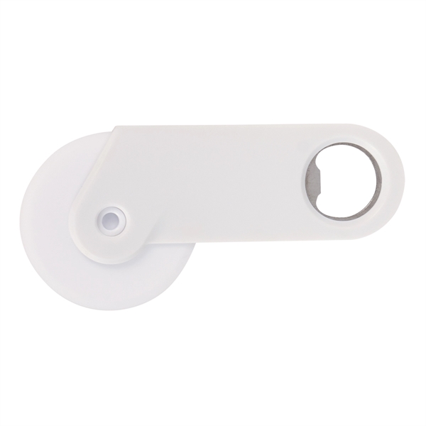 Bottle-Opening Pizza Cutter - Bottle-Opening Pizza Cutter - Image 1 of 3