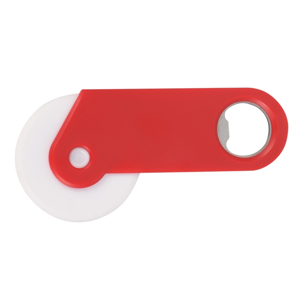 Bottle-Opening Pizza Cutter - Bottle-Opening Pizza Cutter - Image 2 of 3