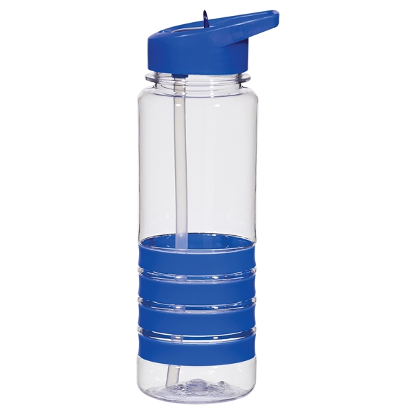 24 Oz. Water Bottle with Silicone Bands - 24 Oz. Water Bottle with Silicone Bands - Image 3 of 9