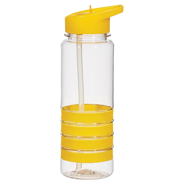 24 Oz. Water Bottle with Silicone Bands - 24 Oz. Water Bottle with Silicone Bands - Image 5 of 9