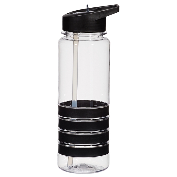 24 Oz. Water Bottle with Silicone Bands - 24 Oz. Water Bottle with Silicone Bands - Image 7 of 9