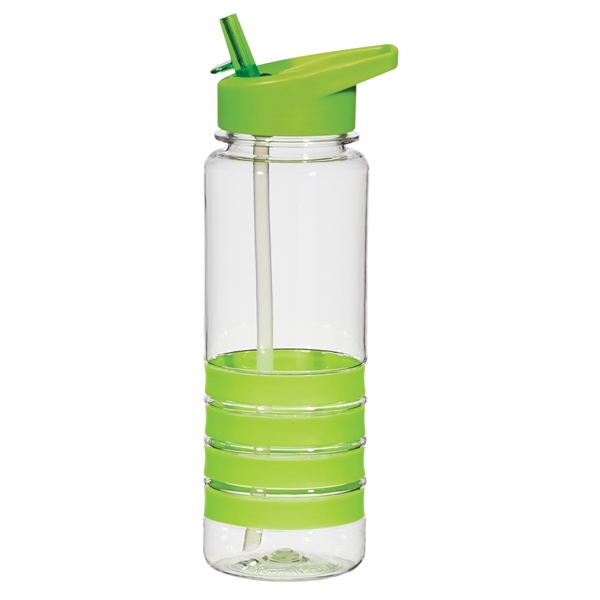 24 Oz. Water Bottle with Silicone Bands - 24 Oz. Water Bottle with Silicone Bands - Image 8 of 9