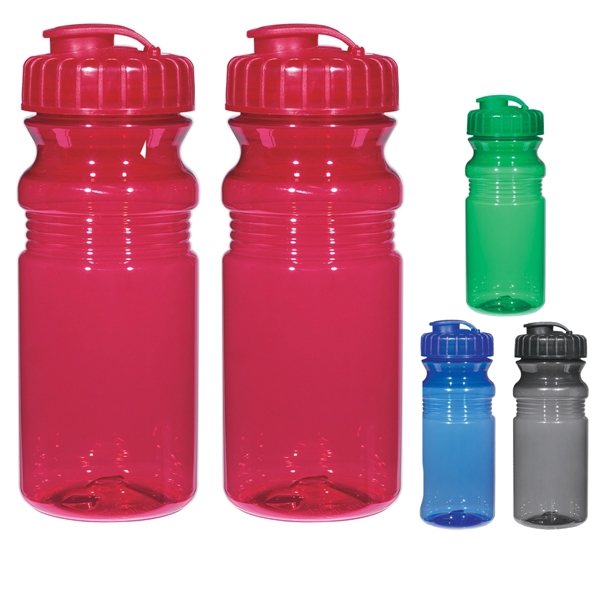 20 Oz. Poly-Clear Sports Bottle - 20 Oz. Poly-Clear Sports Bottle - Image 1 of 5