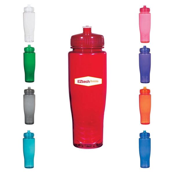 28 Oz. Poly-Clean Translucent Bottle - 28 Oz. Poly-Clean Translucent Bottle - Image 0 of 12