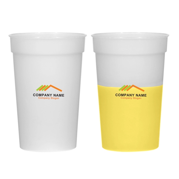 Plastic Reusable Beverage Cup - 17 oz. - Plastic Reusable Beverage Cup - 17 oz. - Image 1 of 13