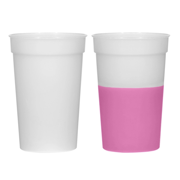 Plastic Reusable Beverage Cup - 17 oz. - Plastic Reusable Beverage Cup - 17 oz. - Image 3 of 13