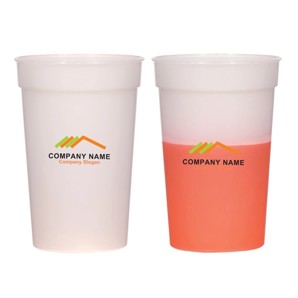 Plastic Reusable Beverage Cup - 17 oz. - Plastic Reusable Beverage Cup - 17 oz. - Image 6 of 13