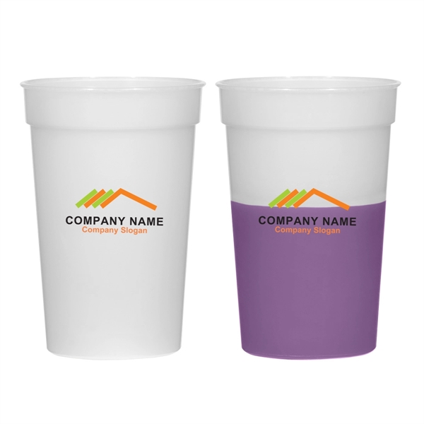 Plastic Reusable Beverage Cup - 17 oz. - Plastic Reusable Beverage Cup - 17 oz. - Image 7 of 13