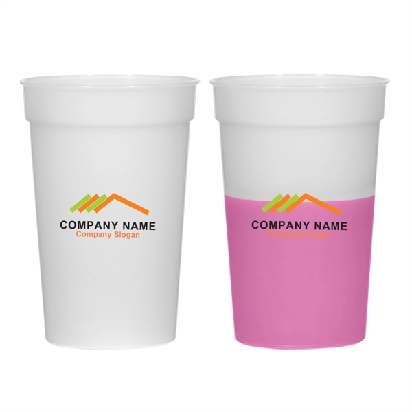 Plastic Reusable Beverage Cup - 17 oz. - Plastic Reusable Beverage Cup - 17 oz. - Image 8 of 13