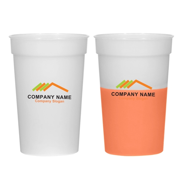 Plastic Reusable Beverage Cup - 17 oz. - Plastic Reusable Beverage Cup - 17 oz. - Image 9 of 13