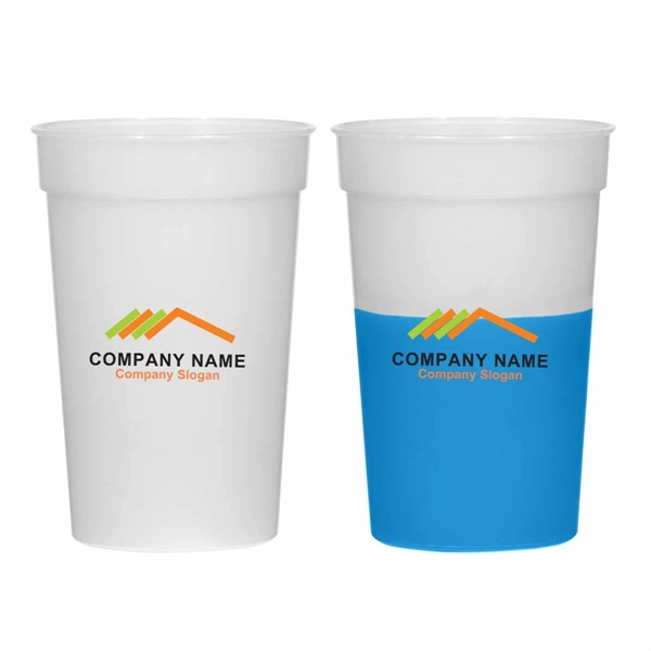 Plastic Reusable Beverage Cup - 17 oz. - Plastic Reusable Beverage Cup - 17 oz. - Image 10 of 13