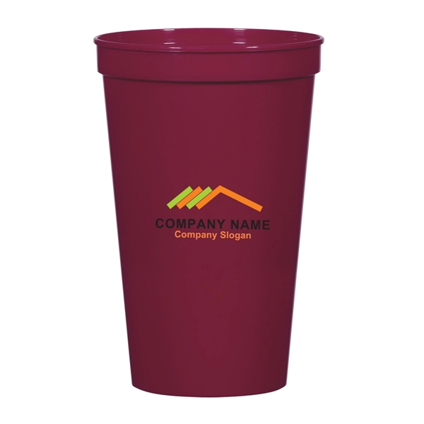 22 ounce Colorful Sturdy Plastic Beverage Cup - 22 ounce Colorful Sturdy Plastic Beverage Cup - Image 14 of 19