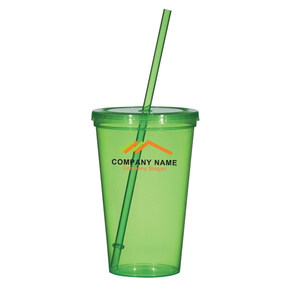 Translucent Colorful Single Walled Tumbler - Translucent Colorful Single Walled Tumbler - Image 4 of 7