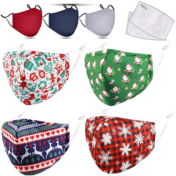 4 Ply Sublimation Face Mask w/ Carbon Filter - 4 Ply Sublimation Face Mask w/ Carbon Filter - Image 3 of 10