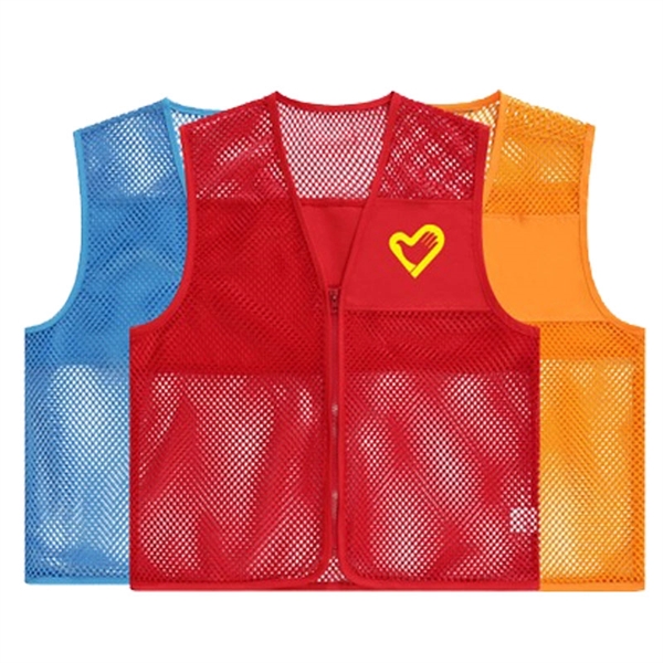 Mesh Volunteer Vest - Mesh Volunteer Vest - Image 1 of 2