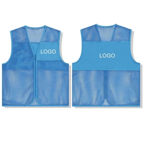 Mesh Volunteer Vest - Mesh Volunteer Vest - Image 2 of 2