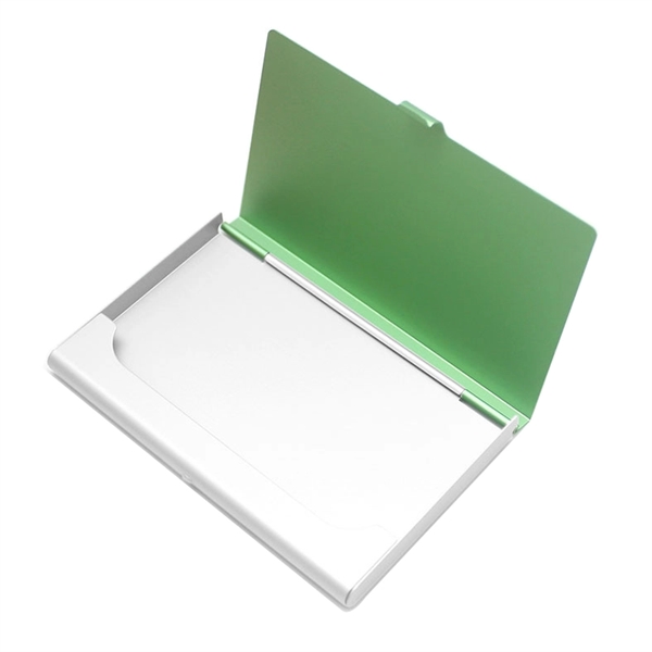 Aluminum Business Card Case - Aluminum Business Card Case - Image 1 of 11