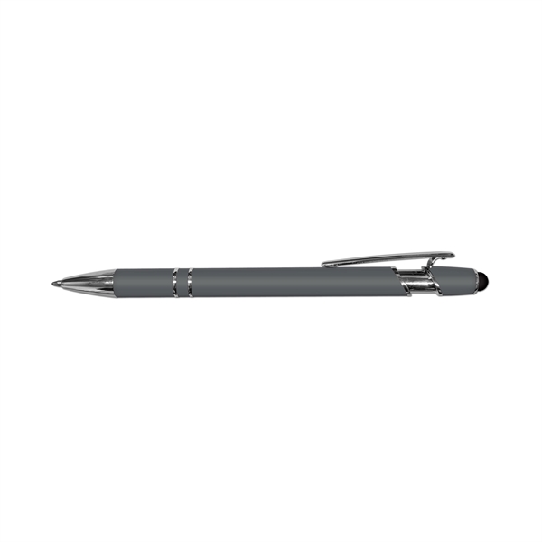 iWriter Exec Rubberized Metal Stylus Pen-Black Ink - iWriter Exec Rubberized Metal Stylus Pen-Black Ink - Image 3 of 13
