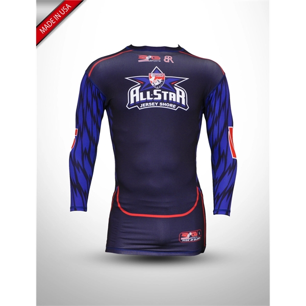 Full Dye Sublimated Compression Mid Sleeve Shirt - Full Dye Sublimated Compression Mid Sleeve Shirt - Image 0 of 0