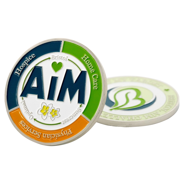 Challenge Coin, Custom Die Struck Brass - Challenge Coin, Custom Die Struck Brass - Image 1 of 12