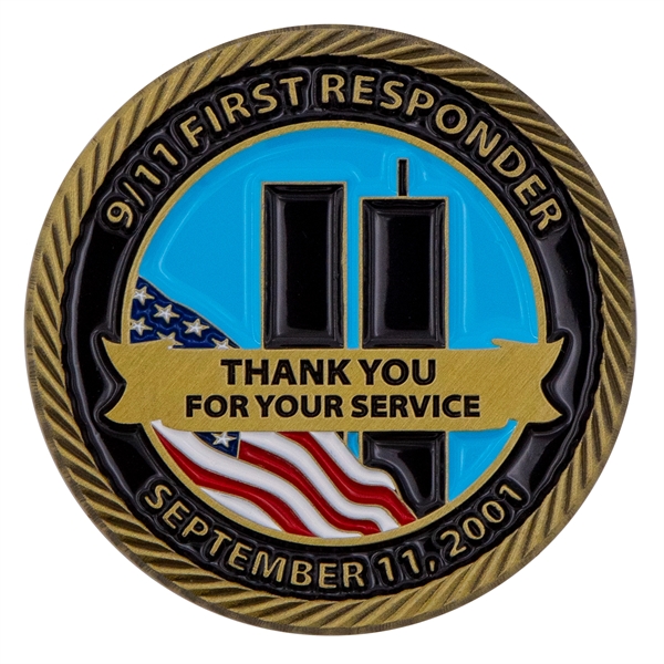 Challenge Coin, Custom Die Struck Brass - Challenge Coin, Custom Die Struck Brass - Image 5 of 12