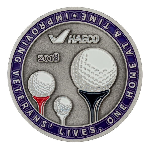 Challenge Coin, Custom Die Struck Brass - Challenge Coin, Custom Die Struck Brass - Image 6 of 12