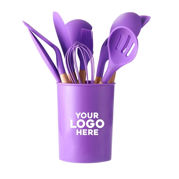 silicone kitchen utensil set - silicone kitchen utensil set - Image 4 of 6
