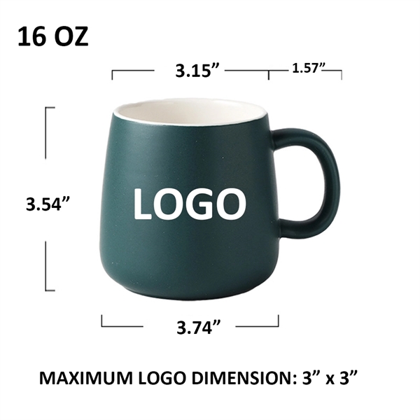 Glossy Ceramic Coffee Mug - Glossy Ceramic Coffee Mug - Image 1 of 1