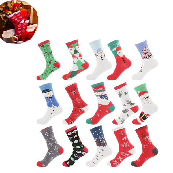 Women's Christmas Tube Socks