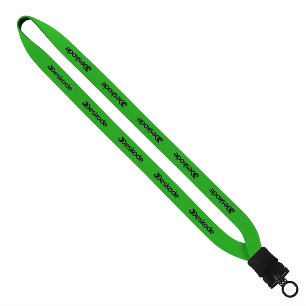 3/4" Neoprene Lanyard w/ Snap-Buckle Release & O-Ring