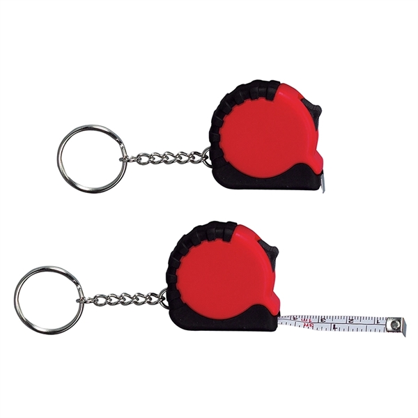 Pocket Pro Mini Tape Measure Keychain