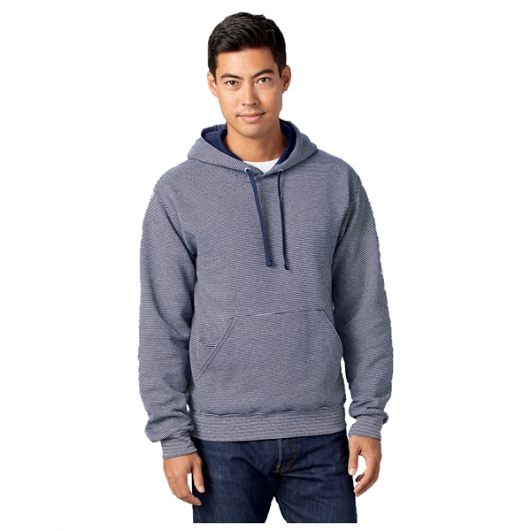 Fruit of the Loom Adult Sofspun® Striped Hooded Sweatshirt - Fruit of the Loom Adult Sofspun® Striped Hooded Sweatshirt - Image 13 of 35