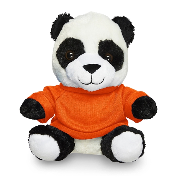 7" Plush Panda with T-Shirt - 7" Plush Panda with T-Shirt - Image 4 of 9