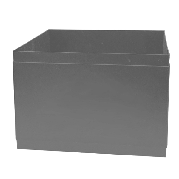 Square Metal Napkin Holder- Silver - Square Metal Napkin Holder- Silver - Image 1 of 1