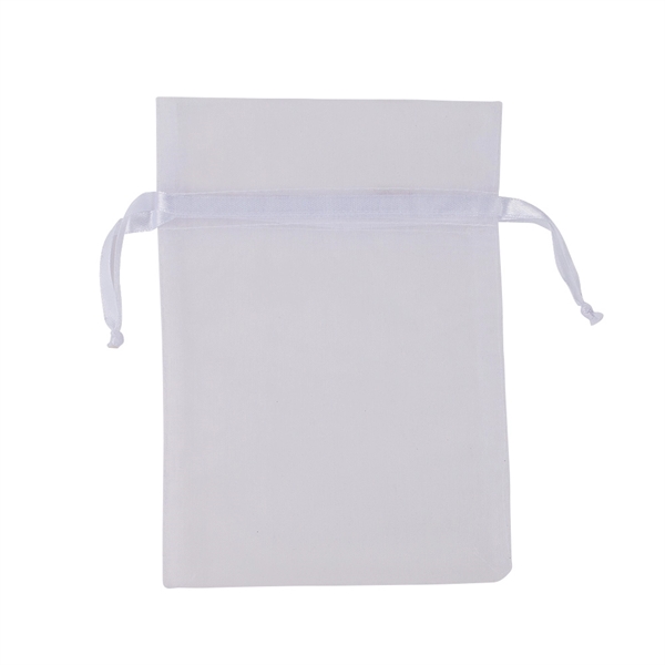 Custom 4 7/8"x5 1/8" Organza Bag