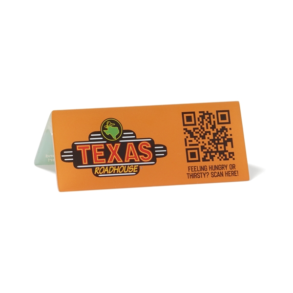 Menu Scanner Table Tent - Menu Scanner Table Tent - Image 0 of 2