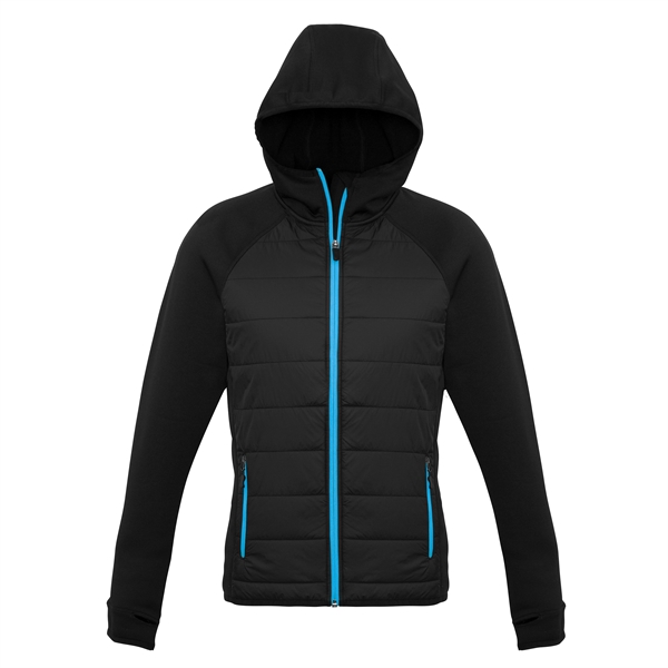 Ladies' Stealth Tech Hybrid Hoodie Jacket - Ladies' Stealth Tech Hybrid Hoodie Jacket - Image 2 of 11