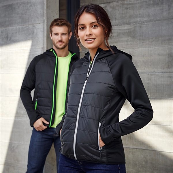 Men's Stealth Tech Hybrid Hoodie Jacket - Men's Stealth Tech Hybrid Hoodie Jacket - Image 1 of 9