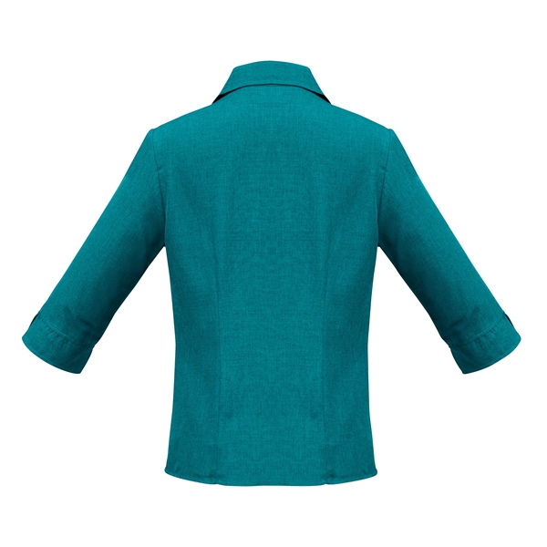 Ladies' Oasis 3/4 Sleeve Shirt - Ladies' Oasis 3/4 Sleeve Shirt - Image 12 of 14