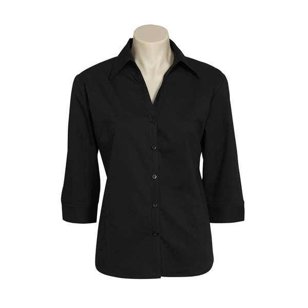 Ladies' Metro Stretch 3/4 Sleeve Shirt - Ladies' Metro Stretch 3/4 Sleeve Shirt - Image 2 of 11