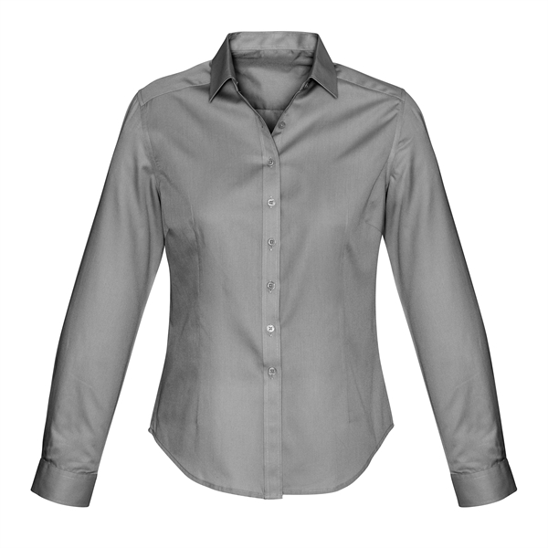 Dalton Ladies' Essential Long Sleeve Work Shirt - Dalton Ladies' Essential Long Sleeve Work Shirt - Image 4 of 13