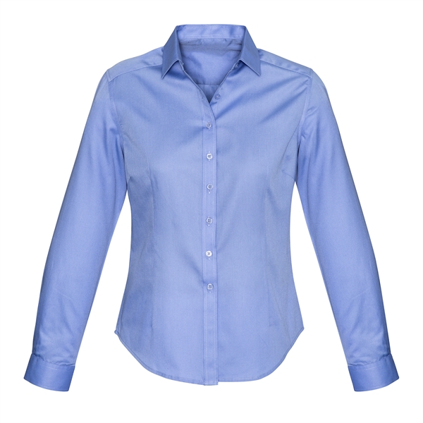Dalton Ladies' Essential Long Sleeve Work Shirt - Dalton Ladies' Essential Long Sleeve Work Shirt - Image 6 of 13